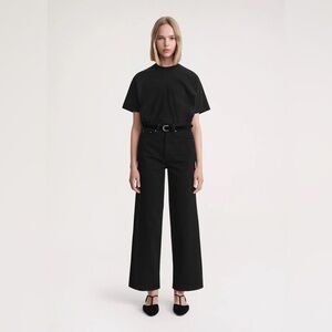 Toteme Black Wide Leg Jeans